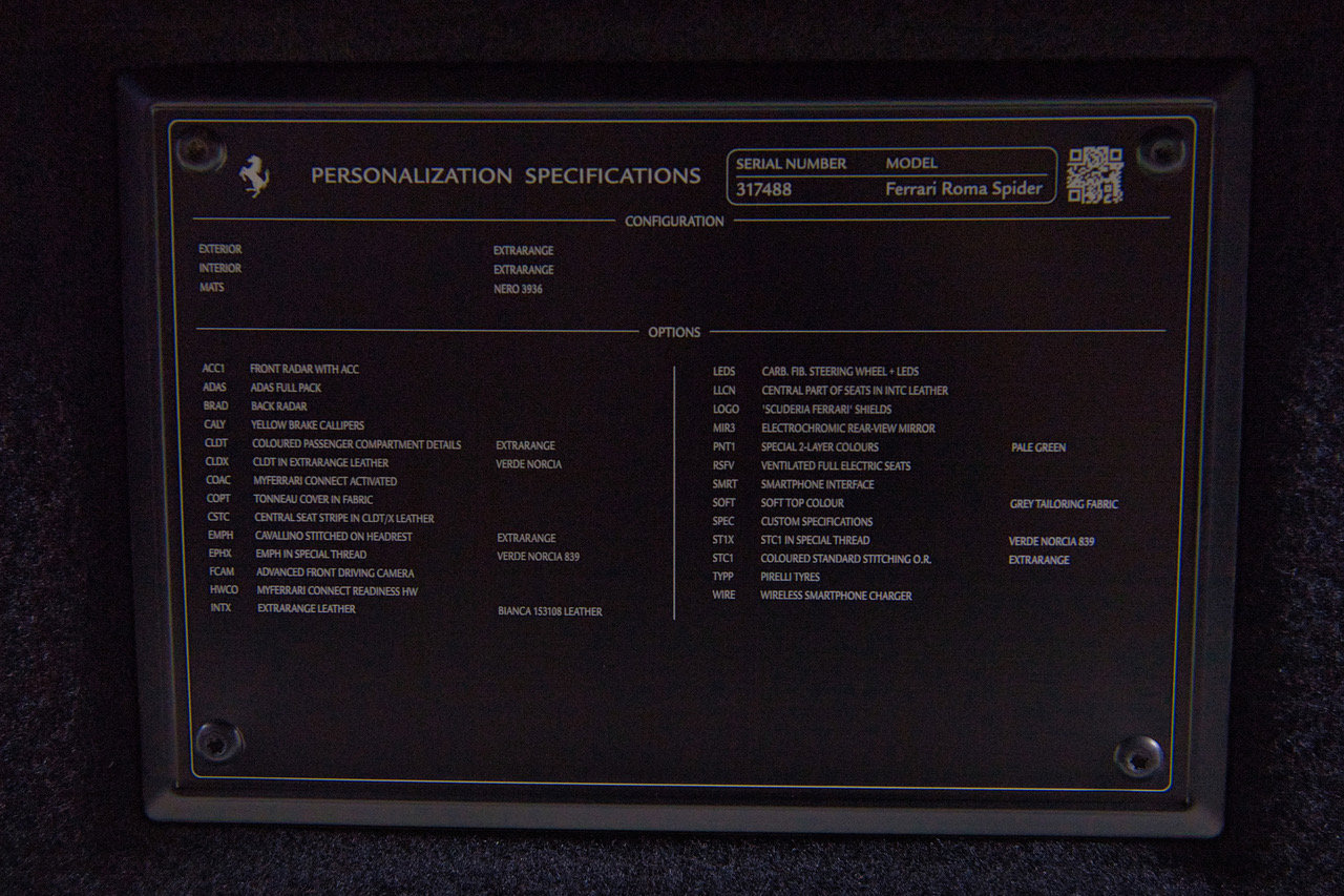 Certified 2025 Ferrari Roma Spider image 31