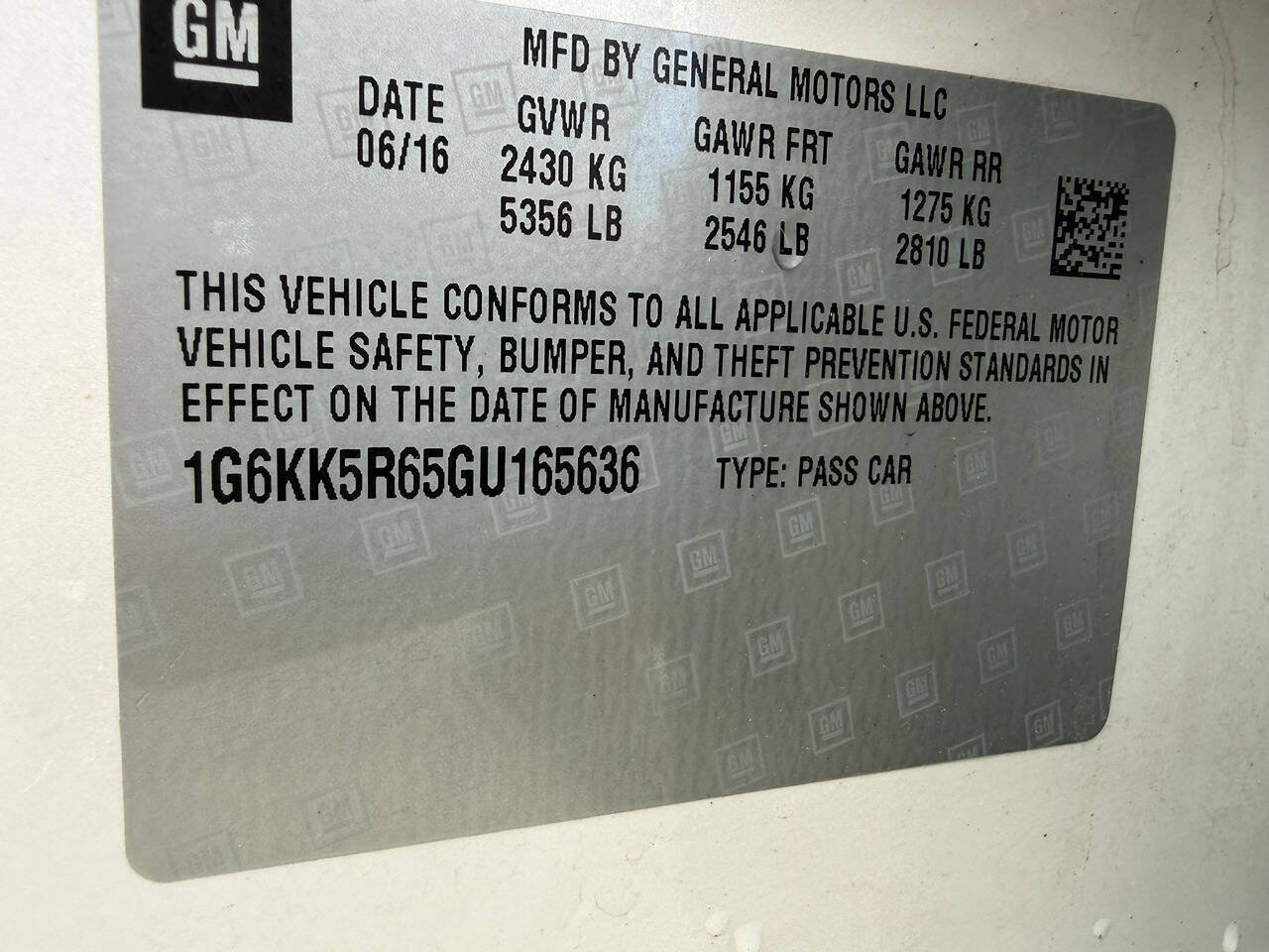 Used 2016 Cadillac CT6 Platinum w/ LPO, Ground Effects Package AWD/4WD image 42