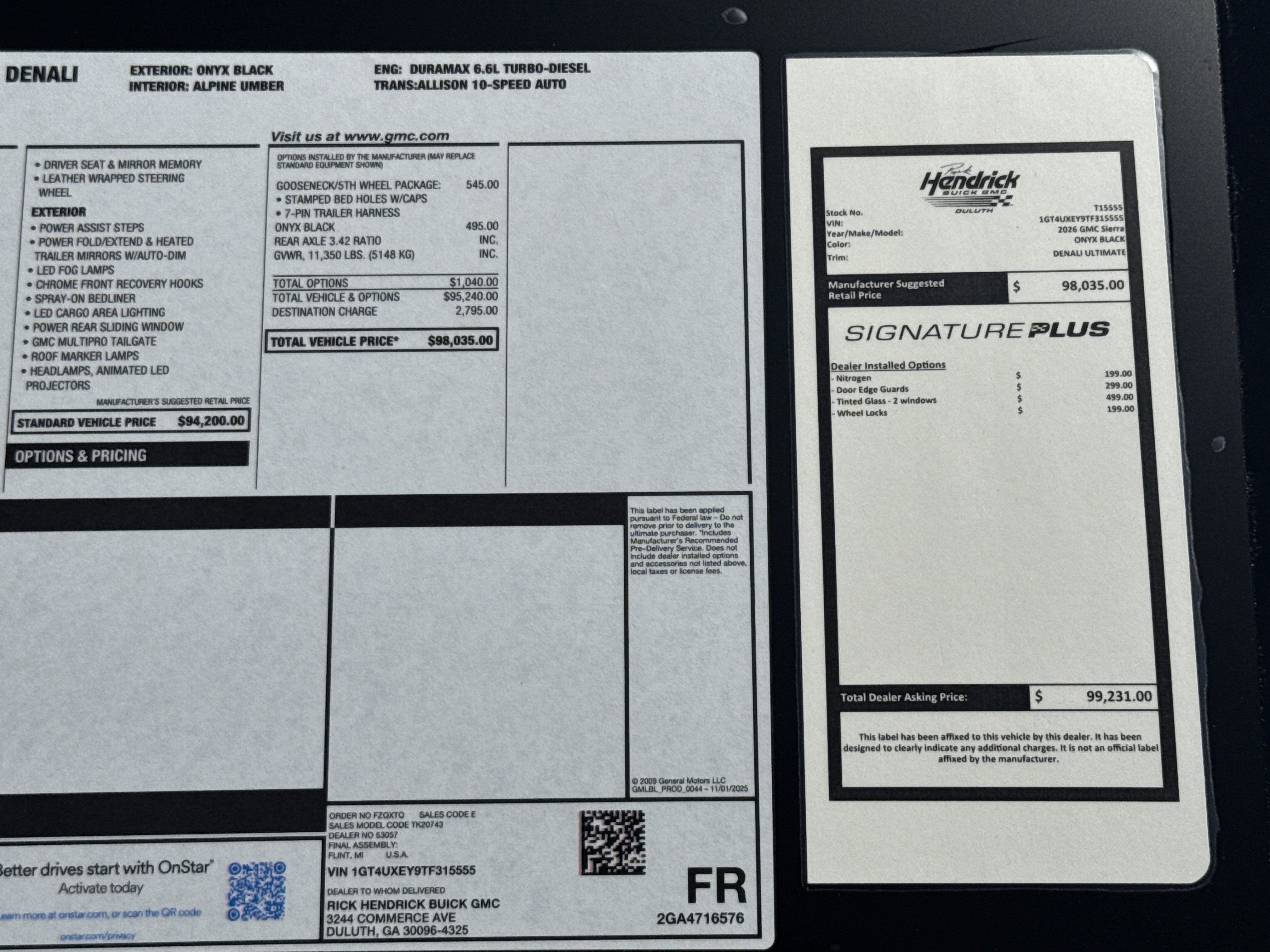 New 2026 GMC Sierra 2500 Denali Ultimate AWD/4WD image 40
