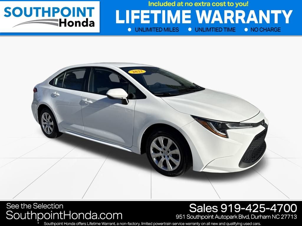 Used 2022 Toyota Corolla LE image 1