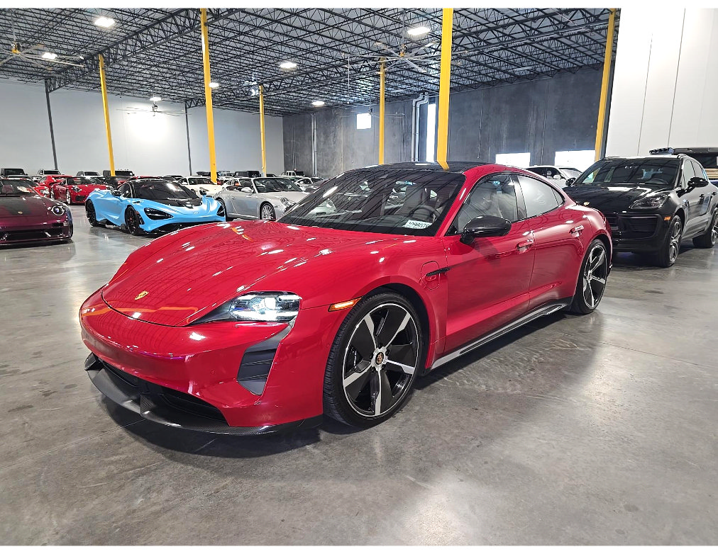 Used 2022 Porsche Taycan Turbo S AWD/4WD image 3