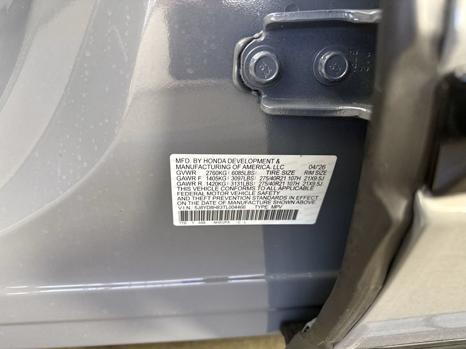 New 2026 Acura MDX Type S AWD/4WD image 37