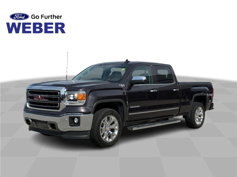 Used 2015 GMC Sierra 1500 SLT w/ SLT Crew Cab Value Package AWD/4WD image 1