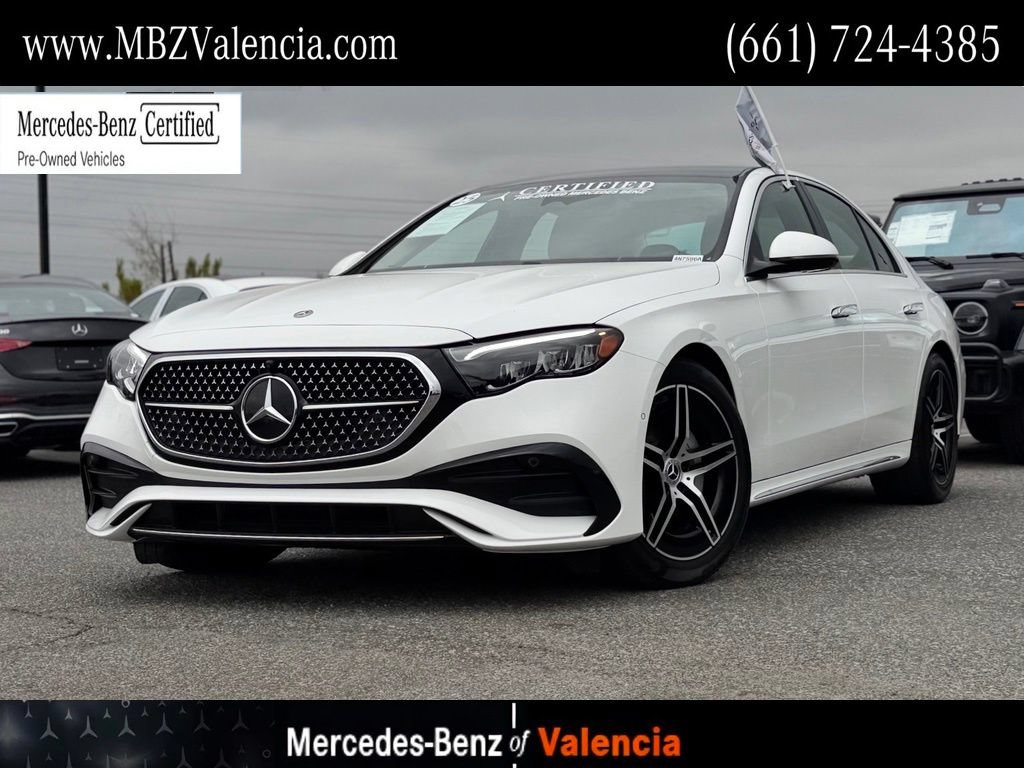 Certified 2025 Mercedes-Benz E 350 Sedan image 1