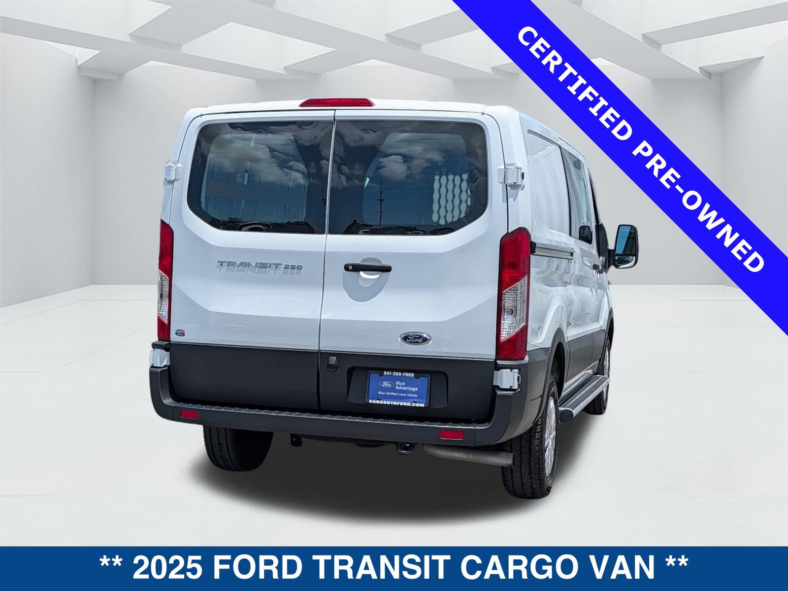 Certified 2025 Ford Transit 250 Low Roof w/ Exterior Upgrade Package RWD image 5
