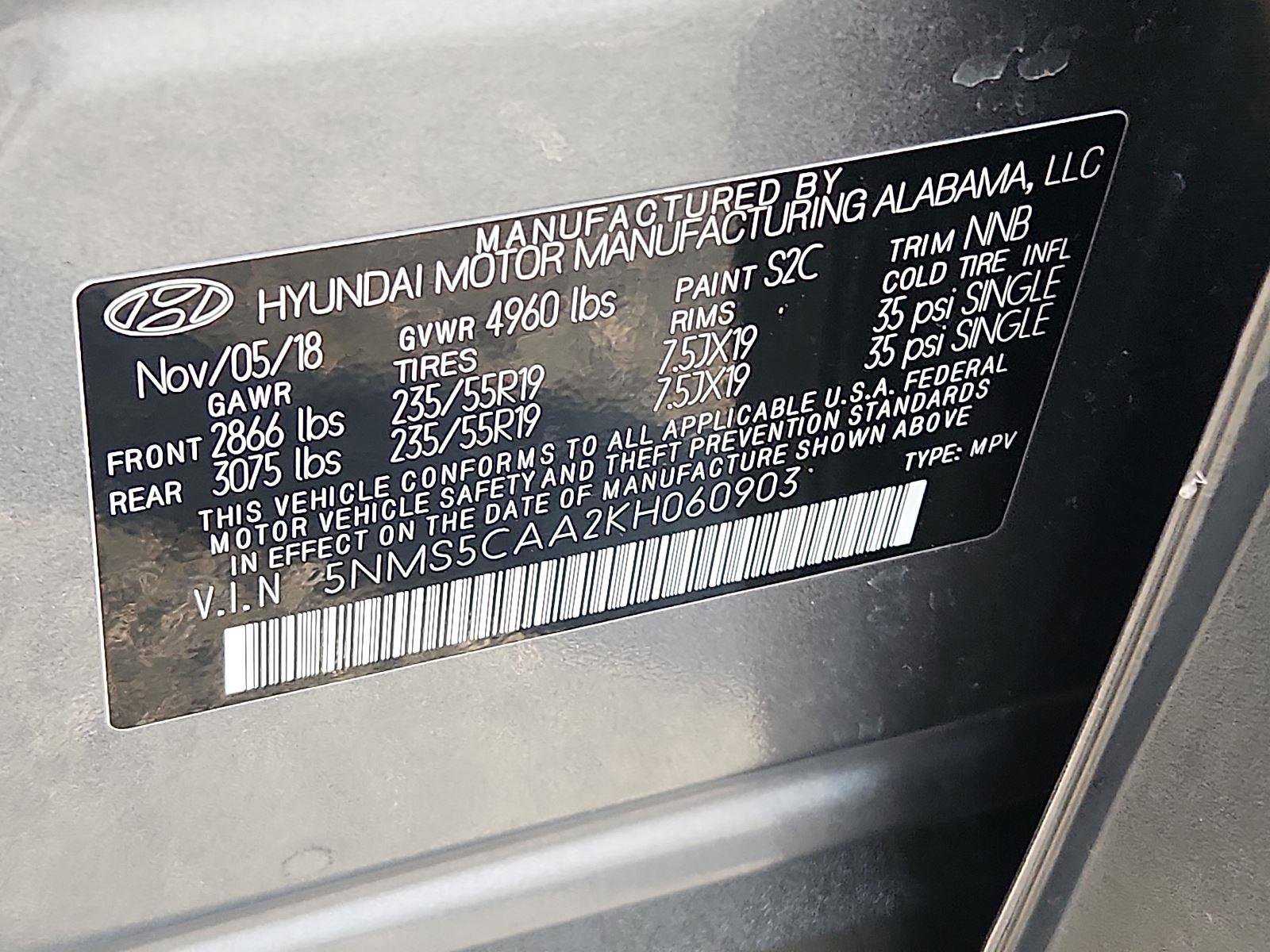 Used 2019 Hyundai Santa Fe AWD image 28