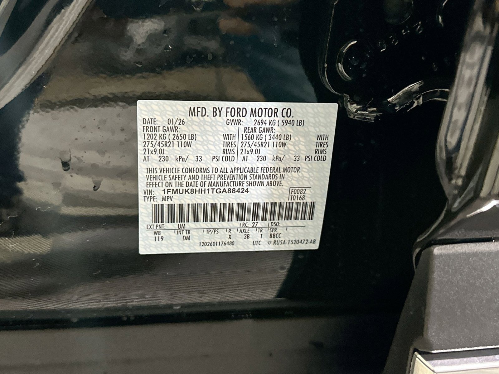 New 2026 Ford Explorer Platinum w/ LUX Leather Package image 38