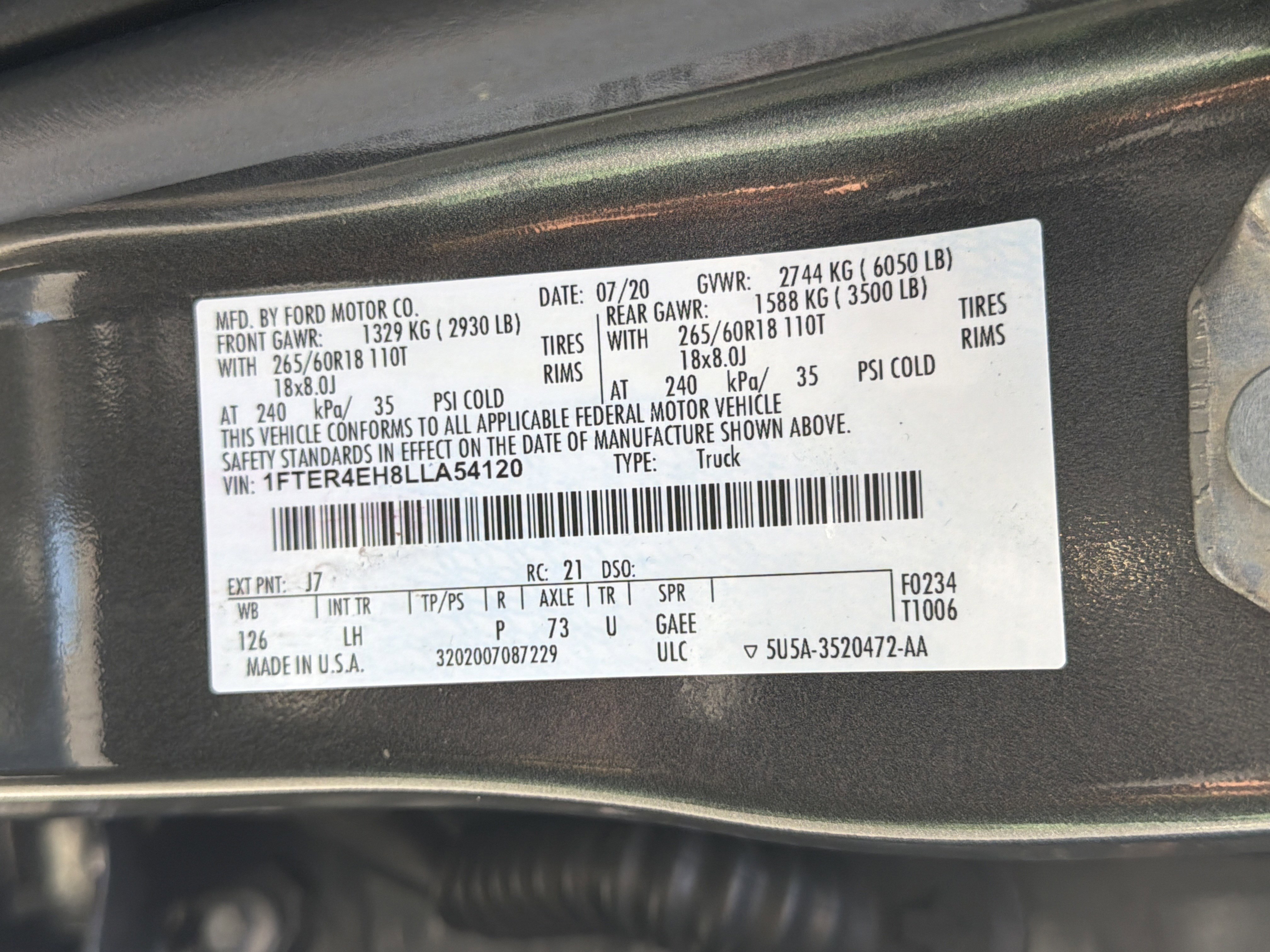 Used 2020 Ford Ranger XLT w/ Equipment Group 302A Luxury image 38