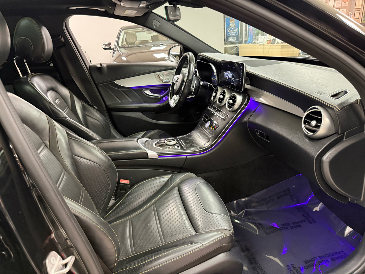 Used 2021 Mercedes-Benz C 63 AMG AMG C63 Sedan w/ AMG Night Package image 23