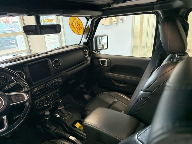Used 2021 Jeep Wrangler Unlimited Sahara w/ Uconnect 4C Nav & Sound Group image 30