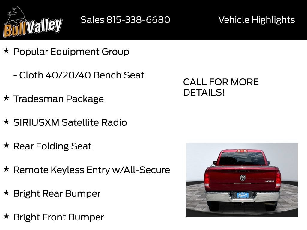 Used 2016 RAM 1500 Tradesman w/ Popular Equipment Group AWD/4WD image 10
