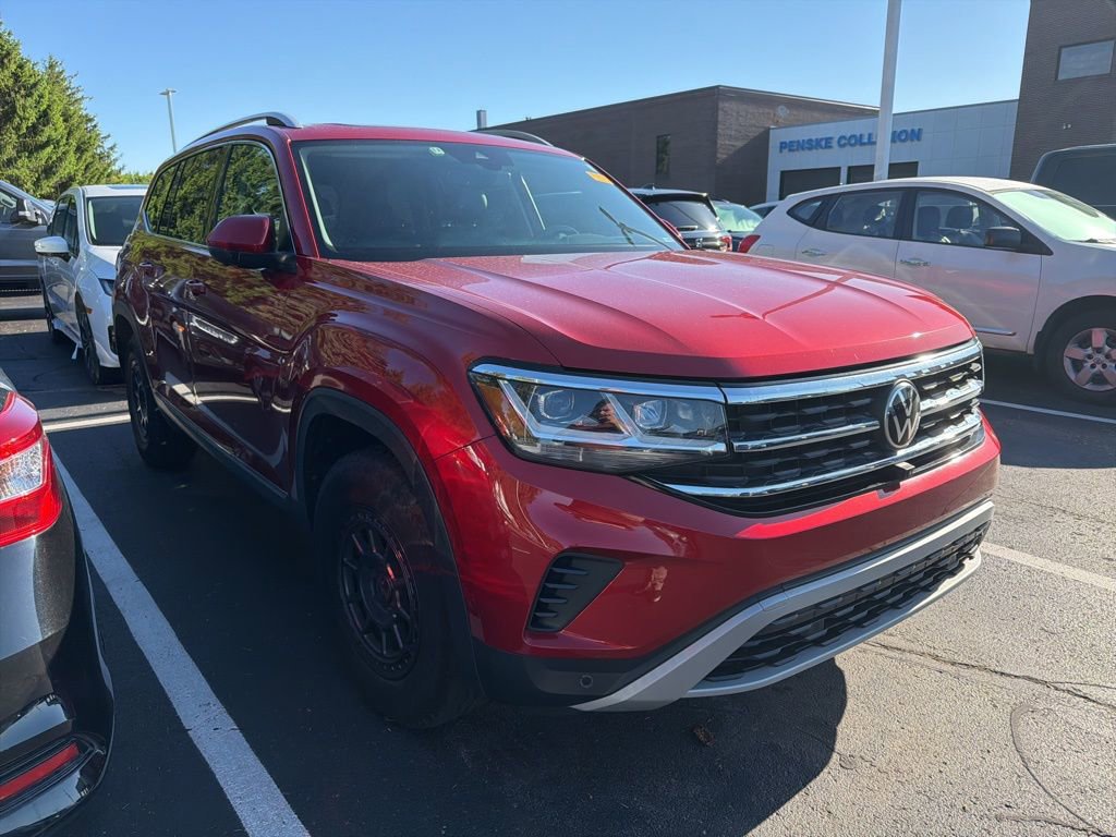 Used 2021 Volkswagen Atlas SEL Premium w/ MDO Package (Bench Seat) AWD/4WD image 4