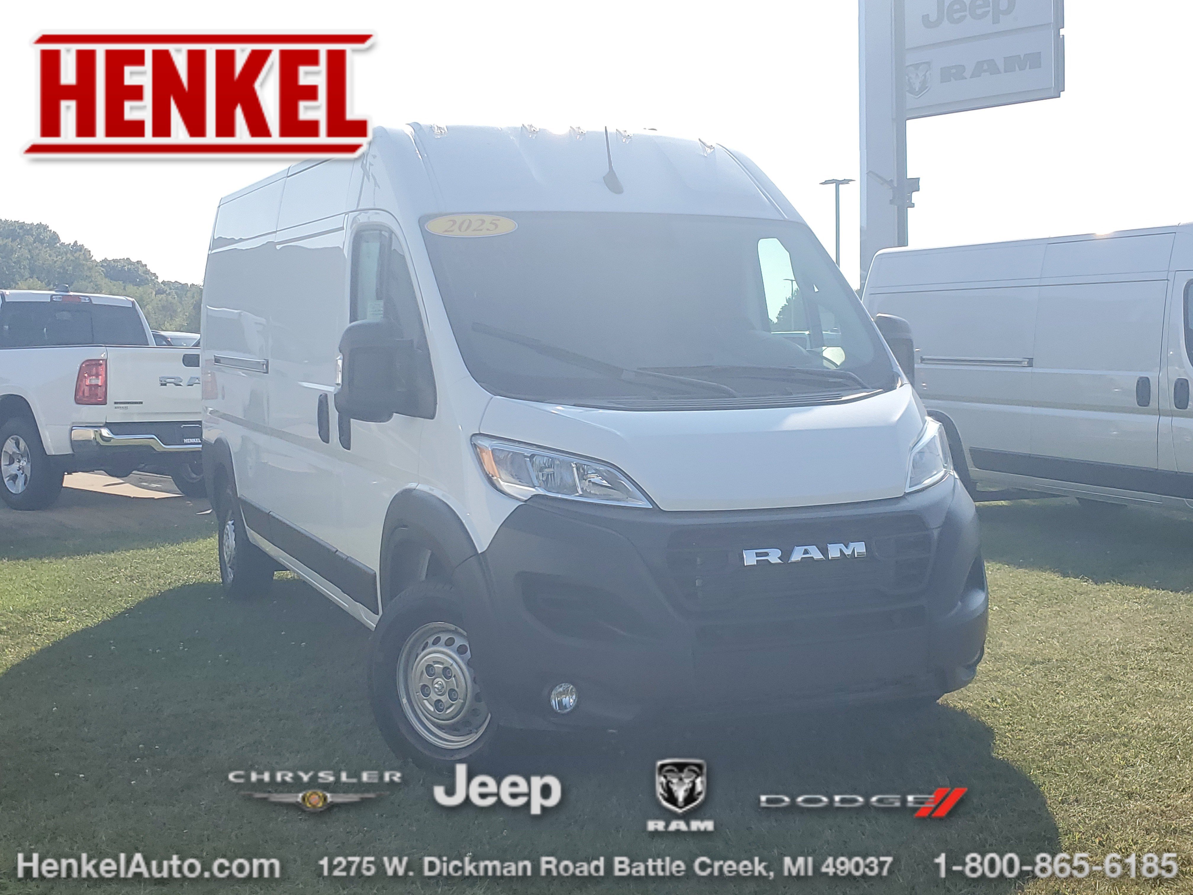 Used 2025 RAM ProMaster 2500 w/ Safety Group image 1