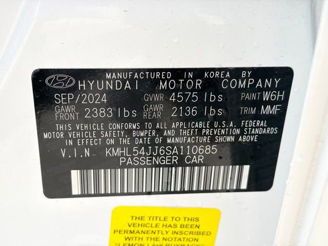 Used 2025 Hyundai Sonata Limited FWD image 38