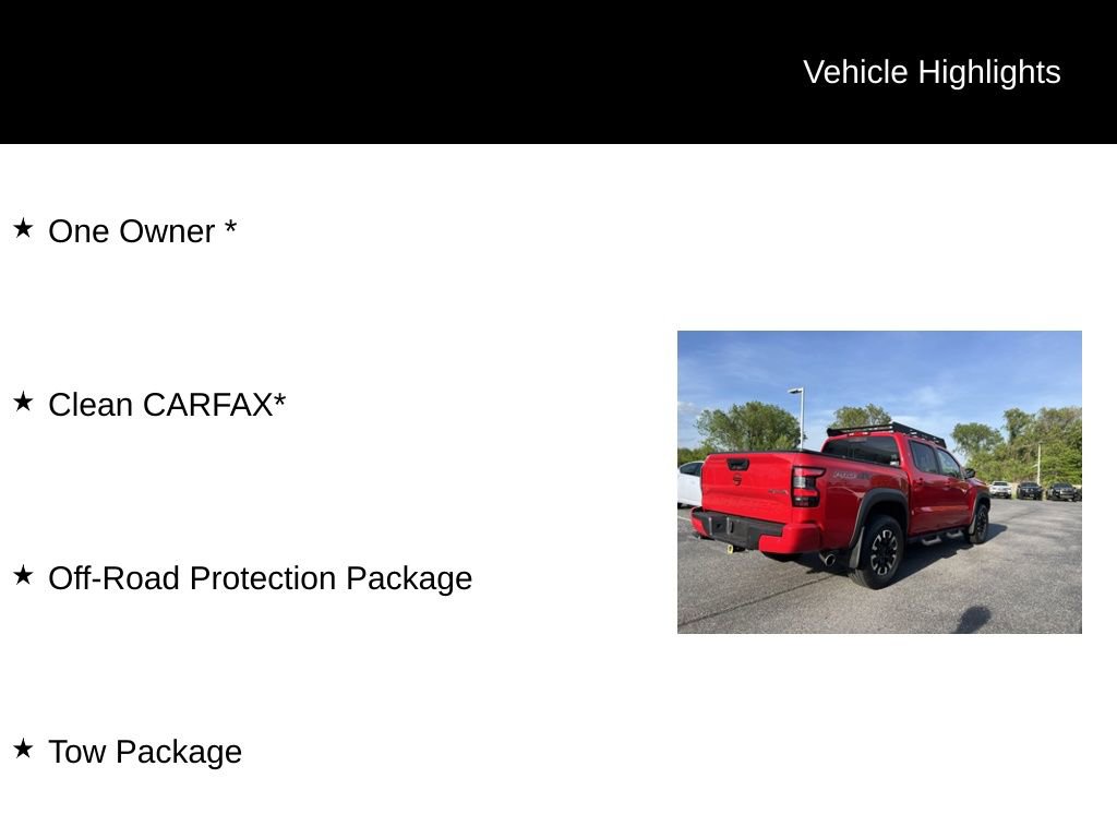 Used 2023 Nissan Frontier PRO-4X w/ Technology Package AWD/4WD image 11