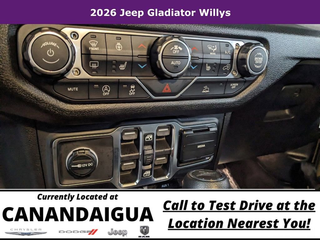 New 2026 Jeep Gladiator Willys image 16