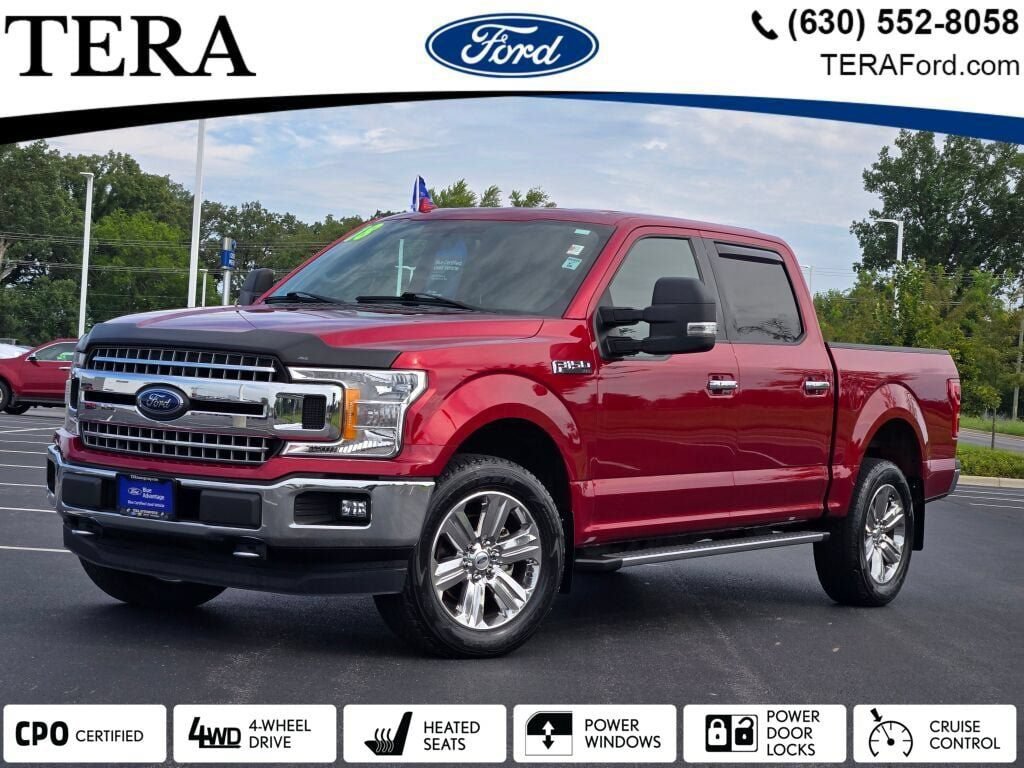 Certified 2018 Ford F150 XLT w/ Equipment Group 302A Luxury AWD/4WD image 1