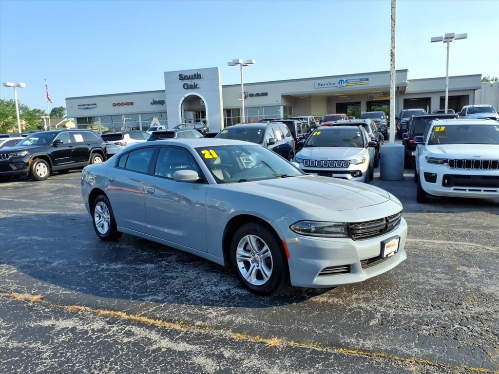 Certified 2021 Dodge Charger SXT w/ Leather Interior Group