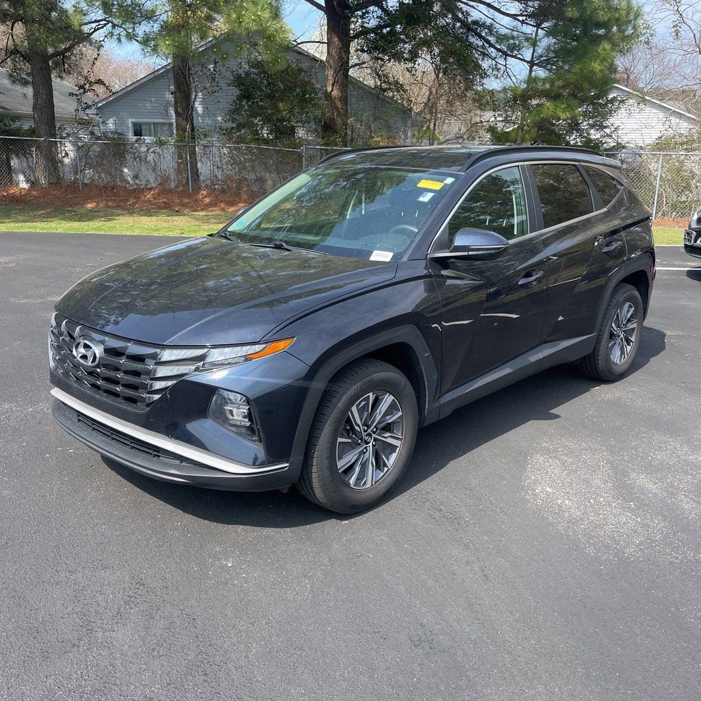 Certified 2022 Hyundai Tucson Blue image 2