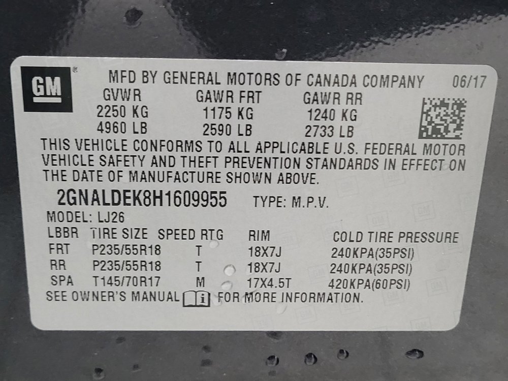 Used 2017 Chevrolet Equinox Premier w/ Enhanced Convenience Package image 33