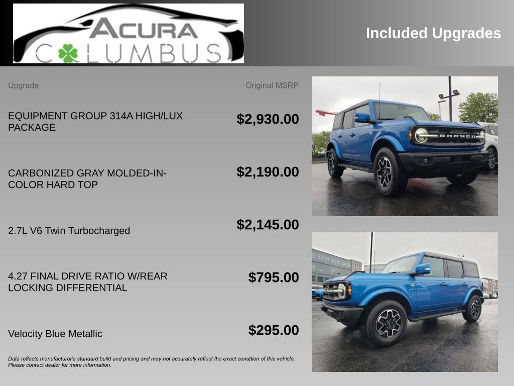 Used 2024 Ford Bronco Outer Banks AWD/4WD image 6