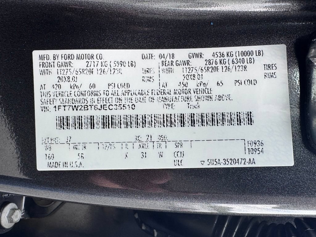 Used 2018 Ford F250 Lariat w/ Lariat Ultimate Package AWD/4WD image 49