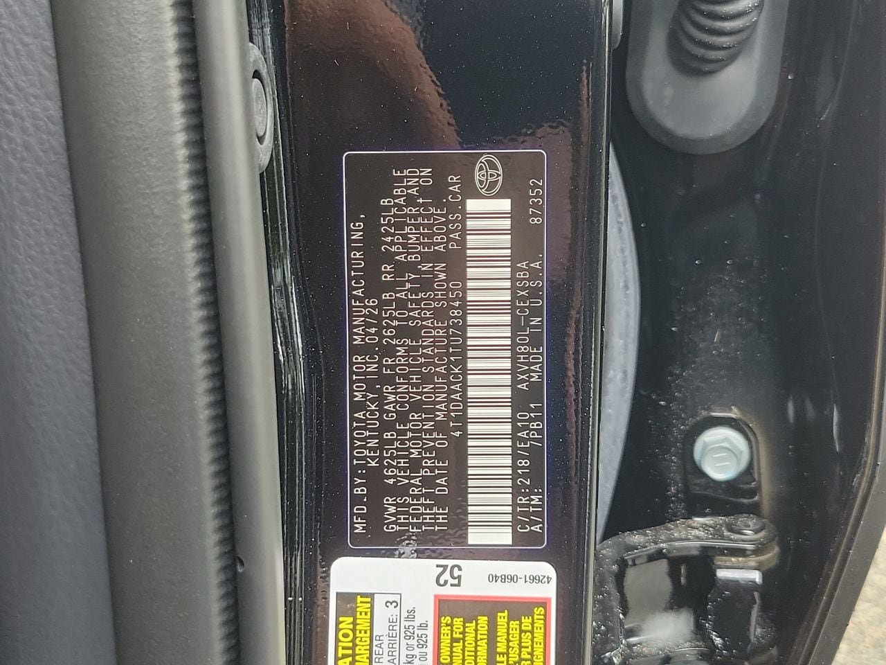Used 2026 Toyota Camry SE FWD image 33