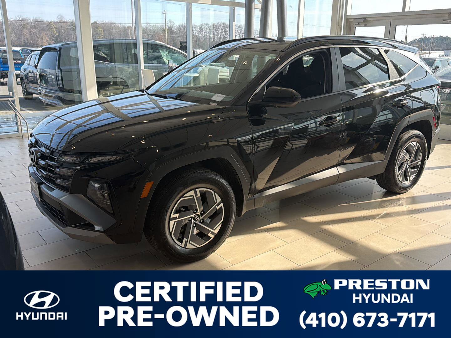 Used 2025 Hyundai Tucson Blue