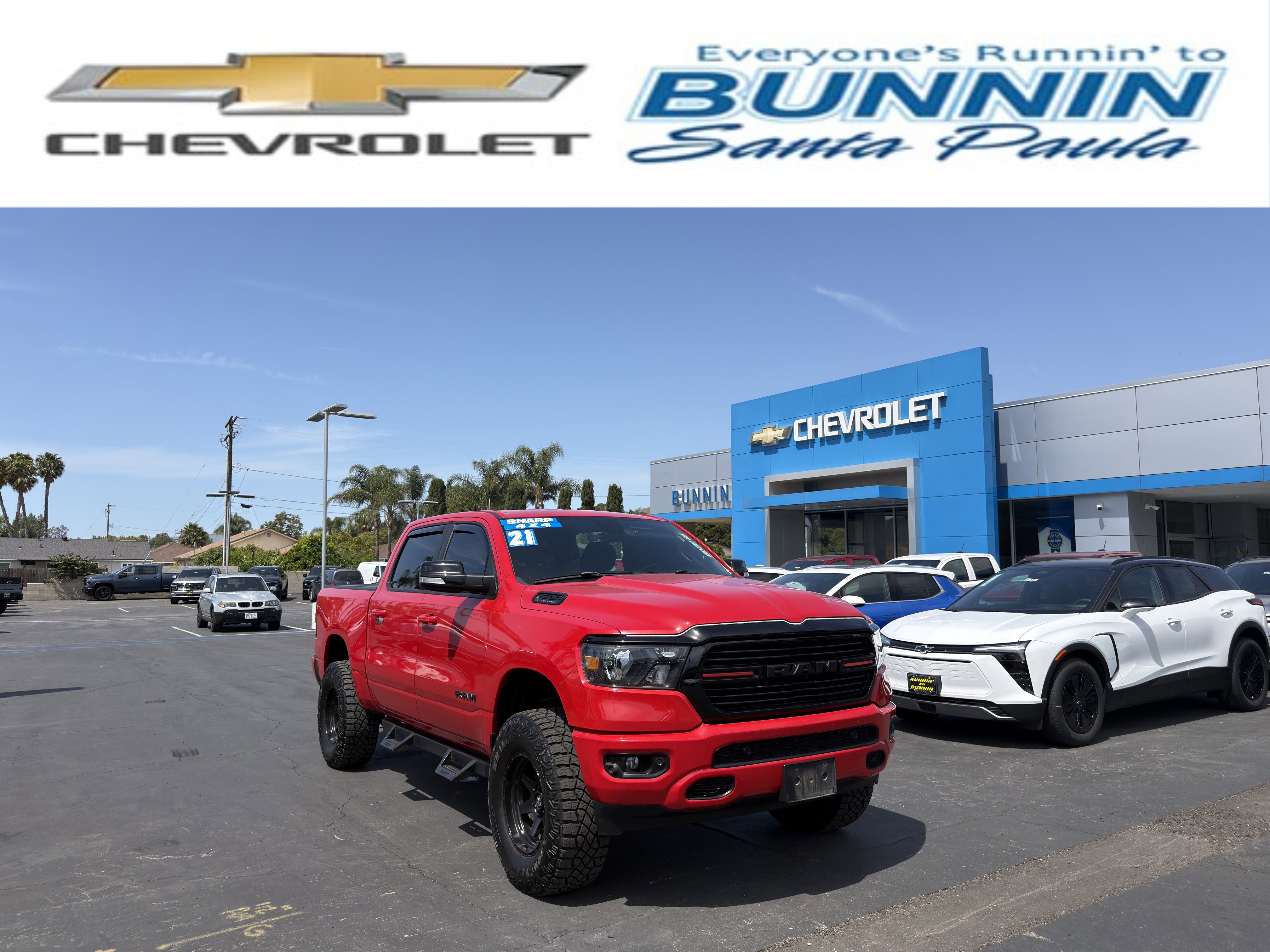 Used 2021 RAM 1500 Big Horn AWD/4WD image 1