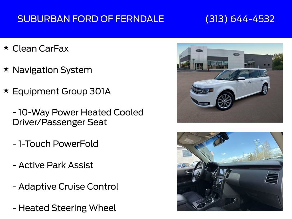 Used 2019 Ford Flex Limited w/ Equipment Group 301A image 4