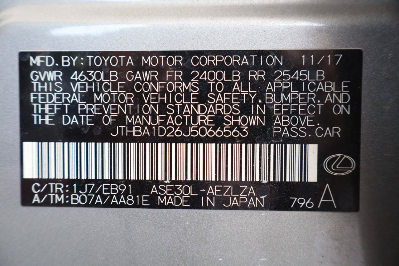 Used 2018 Lexus IS 300 w/ Premium Package RWD image 31