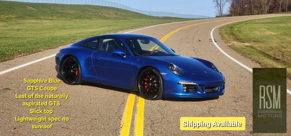 Used 2016 Porsche 911 Carrera GTS