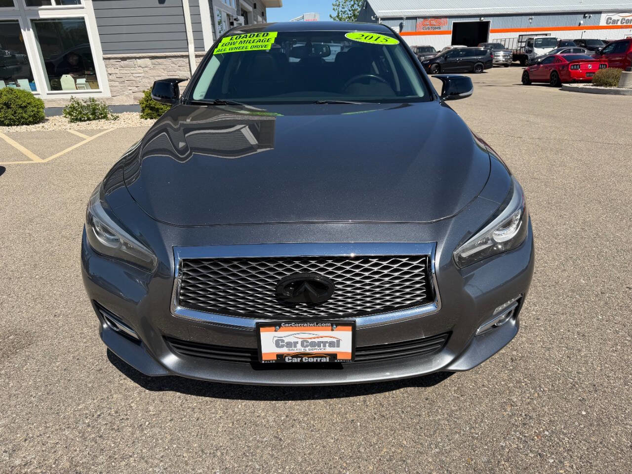 Used 2015 INFINITI Q50 Premium w/ Navigation Package AWD/4WD image 8