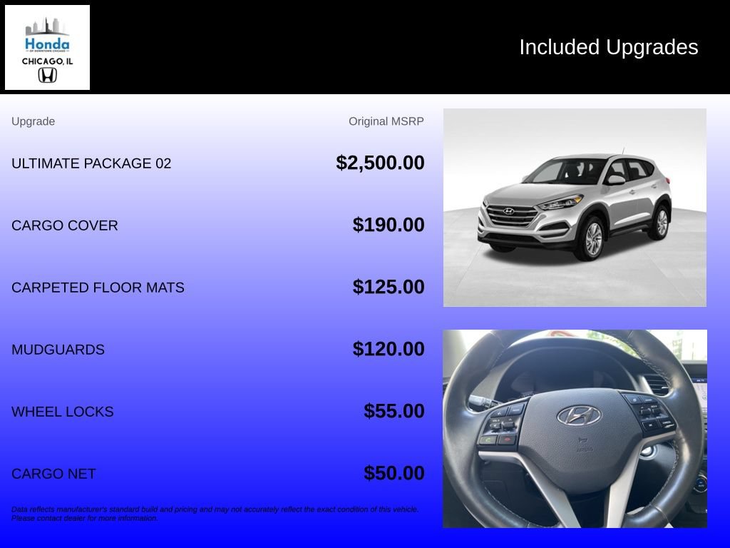 Used 2018 Hyundai Tucson Limited w/ Ultimate Package 02 FWD image 10