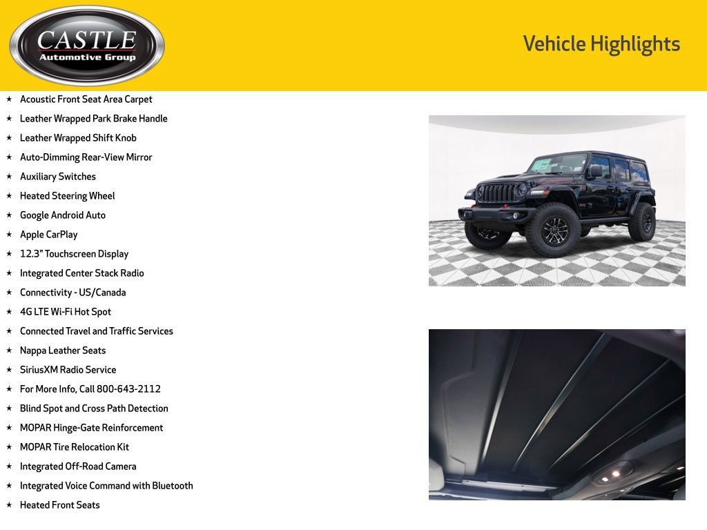 New 2026 Jeep Wrangler Unlimited Rubicon AWD/4WD image 18