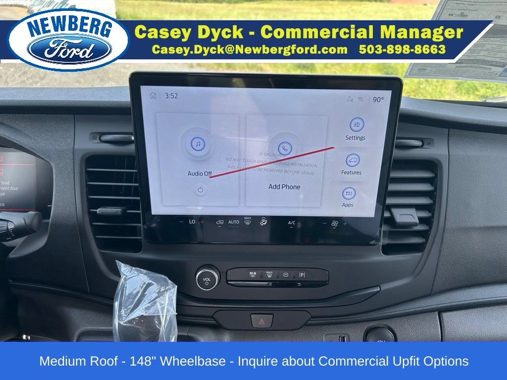 New 2026 Ford Transit 250 148 Medium Roof w/ Load Area Protection Package RWD image 13