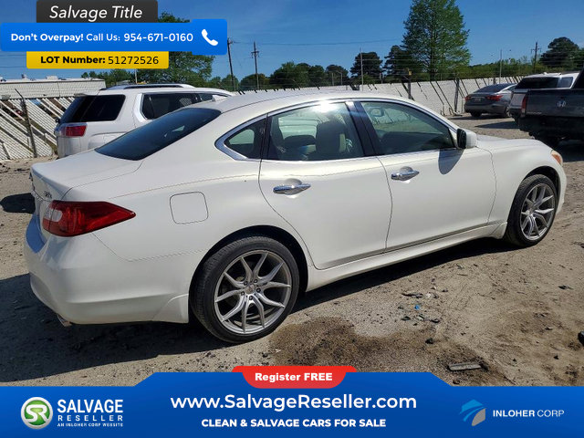 Used 2012 INFINITI M37 x w/ Deluxe Touring Pkg AWD/4WD image 4