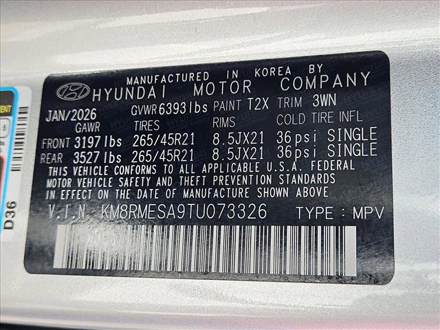 New 2026 Hyundai Palisade Calligraphy image 18