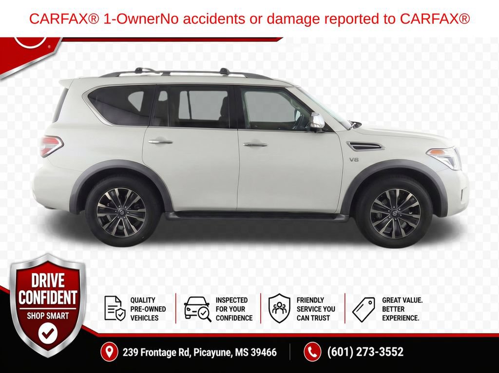 Used 2018 Nissan Armada Platinum w/ Captain Seat Package RWD image 10