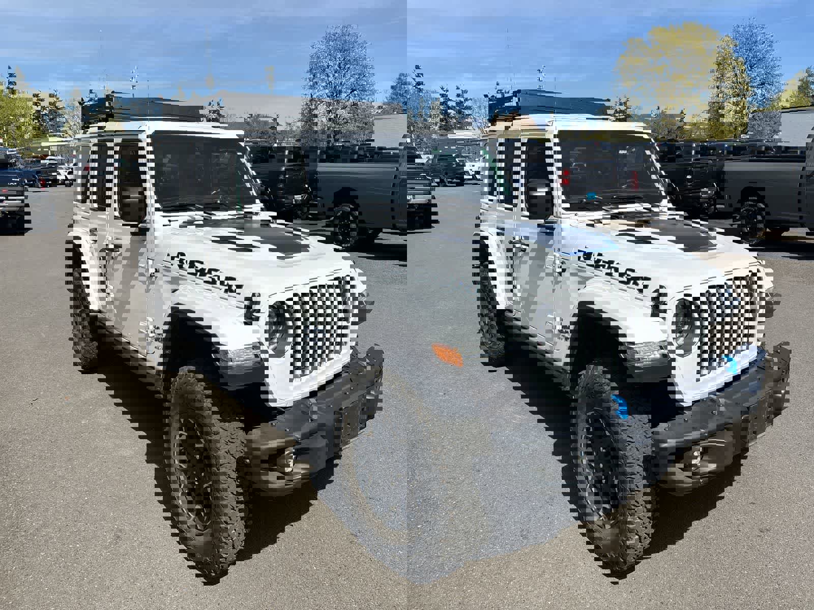 Certified 2023 Jeep Wrangler Unlimited Rubicon 4xe w/ Steel Bumper Group image 6