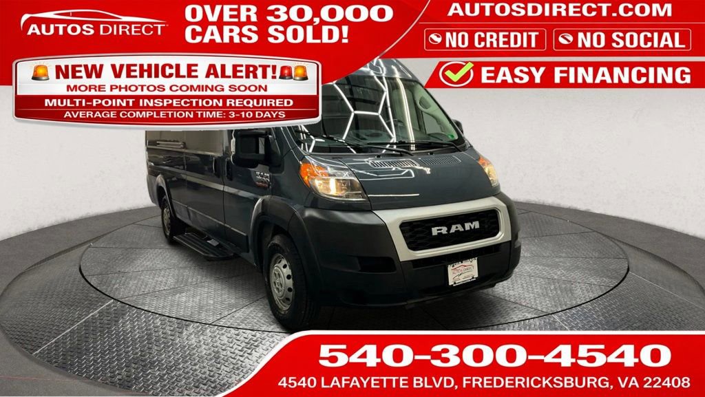 Used 2019 RAM ProMaster 3500