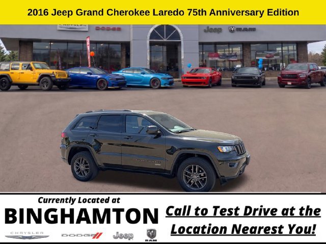 Used 2016 Jeep Grand Cherokee Laredo 75th Anniversary AWD/4WD 360° Tour