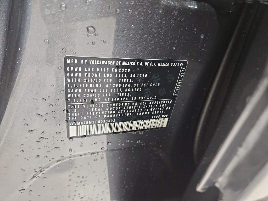 New 2026 Volkswagen Tiguan SE AWD/4WD image 26