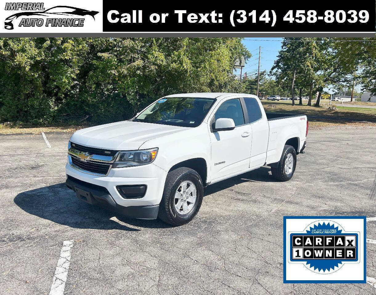 Used 2017 Chevrolet Colorado W/T w/ WT Convenience Package image 1