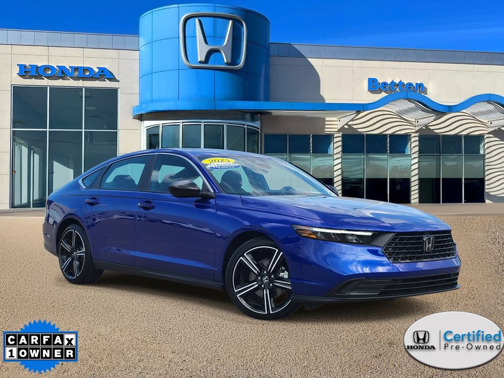 Certified 2025 Honda Accord Sport