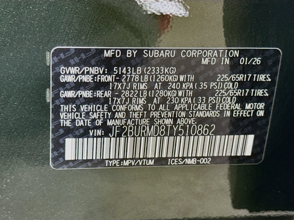 Used 2026 Subaru Outback Wilderness AWD/4WD image 43