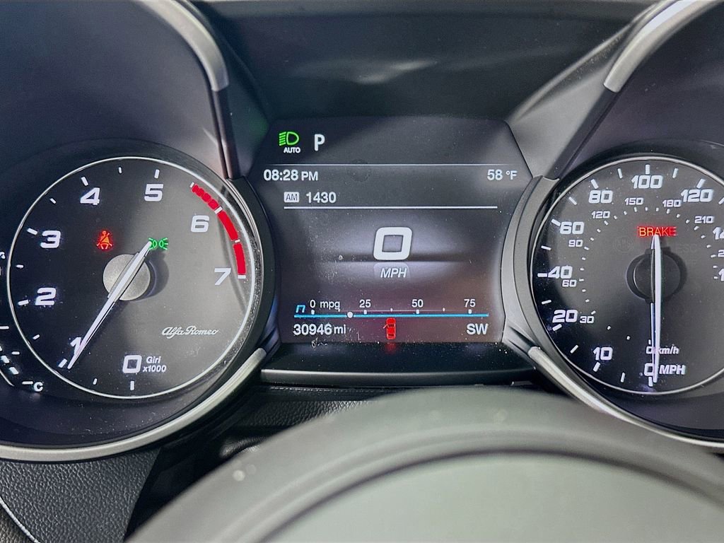 Used 2020 Alfa Romeo Giulia Ti w/ Active Blind Spot Package image 20