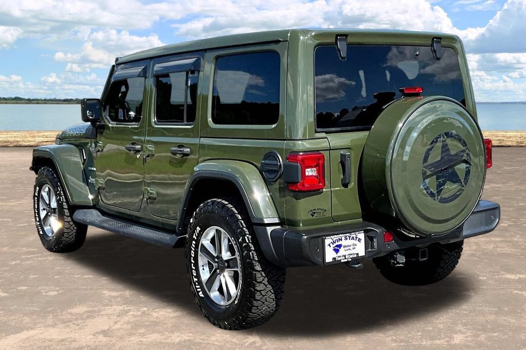 Used 2021 Jeep Wrangler Unlimited Sahara AWD/4WD image 5
