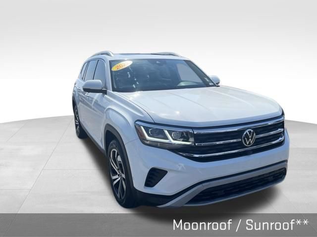 Used 2021 Volkswagen Atlas SEL Premium AWD/4WD image 2