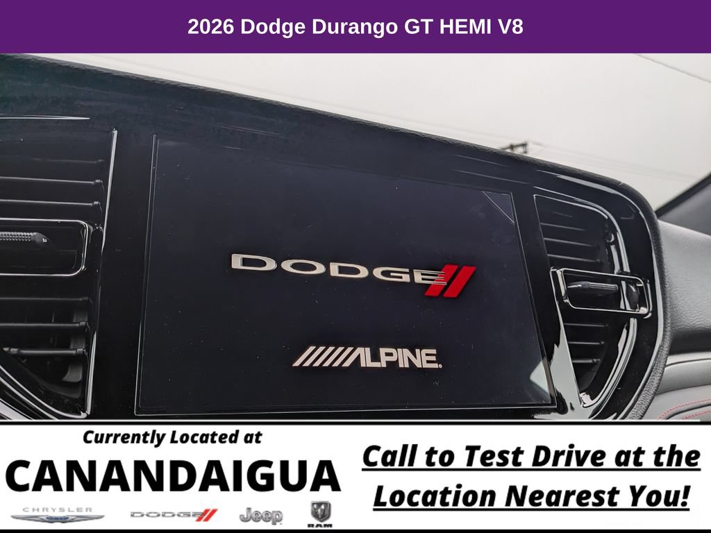 New 2026 Dodge Durango GT w/ Blacktop Package AWD/4WD image 21